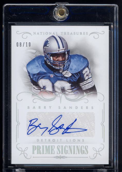 Barry Sanders Autograph Signing 2023 Schedule Net Worth