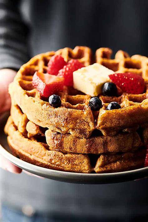 Waffle Recipe - Fluffy & Crispy Buttermilk Waffles