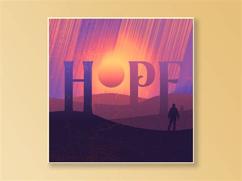 Hope album art by Tom Greyman on Dribbble