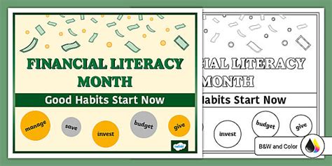 Financial Literacy Poster Resource for Teachers | Twinkl USA