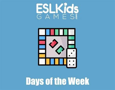 Days of the Week - ESL Kids Games