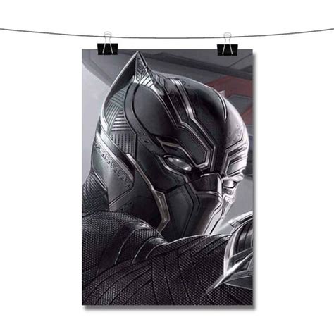 Black Panther Captain America Civil War Superheroes Poster Wall Decor ...