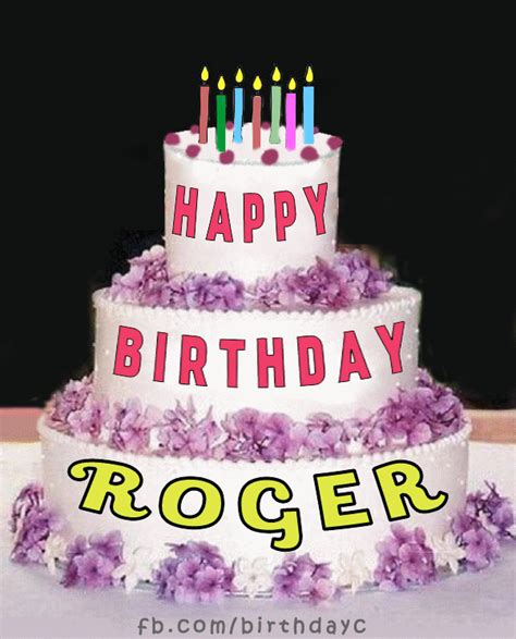 Happy Birthday Roger cake gif - Happy Birthday Greeting Cards | Happy ...