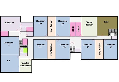 Top Floor Map | King's Oak Primary School and Nursery Class