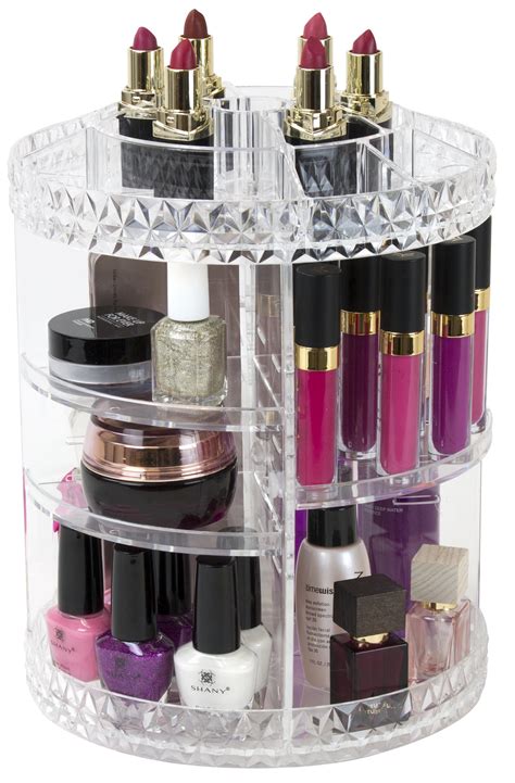 Mainstays Rotating Makeup Organizers, Clear - Walmart.com