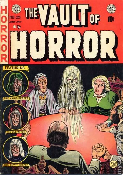 Vault of Horror (1950 E.C. Comics) comic books | Scary comics, Horror, Horror fiction