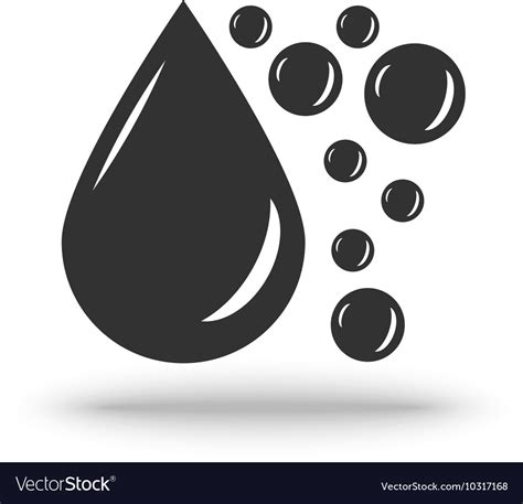 Oil drop Royalty Free Vector Image - VectorStock