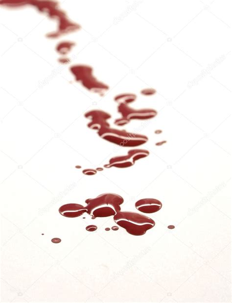 Blood trail ⬇ Stock Photo, Image by © anterovium #9388398