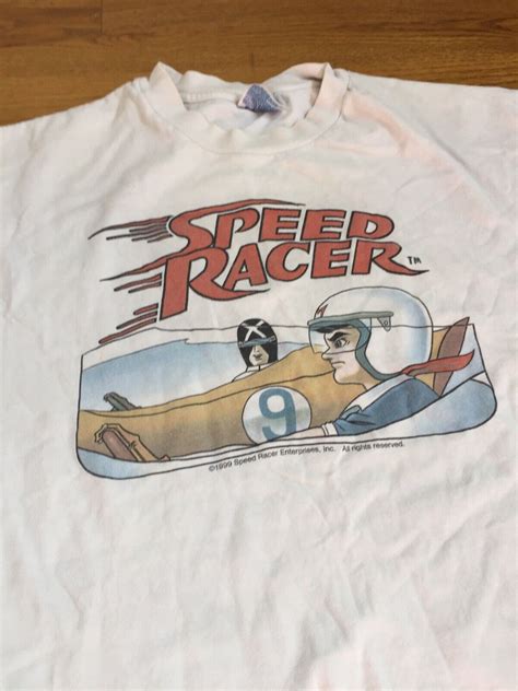 Vintage Speed Racer T Shirt XL Hanes 1999 Speed Racer - Gem