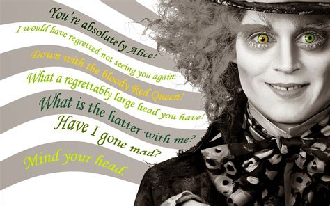 Johnny Depp Quotes | Mad Hatter Quotes Johnny Depp Wallpaper ...