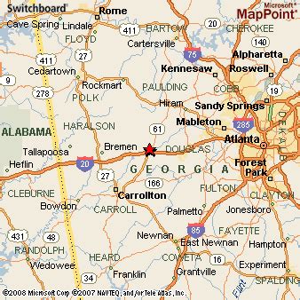 Where is Villa Rica, Georgia? see area map & more