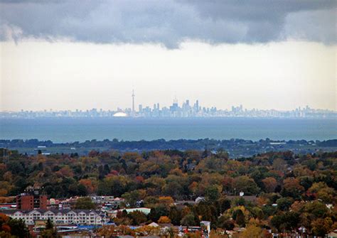 What Toronto looks like from Niagara Falls