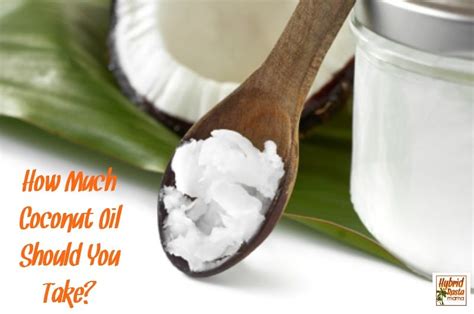 How Much Coconut Oil Can You Eat A Day? | Hybrid Rasta Mama