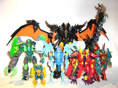 predacons transformers prime beast hunters grimwing twinstrike skystalker predaking lazerback ...