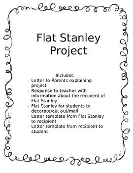 Flat Stanley Letter To Host For Your Needs - Letter Template Collection