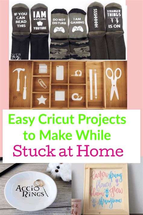 5 Easy Cricut Projects to do While Stuck at Home - The Frugal Ginger