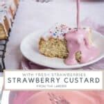 Strawberry Custard - From The Larder