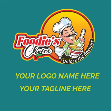 FOODIE'S LOGO Template | PosterMyWall