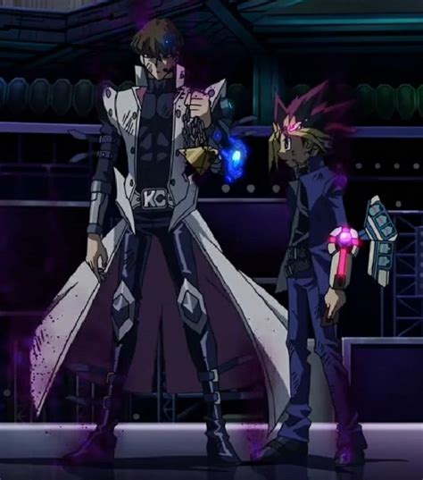 Seto Kaiba and Yugi Mutou | Yugioh yami, Yugioh, Dark side of dimensions