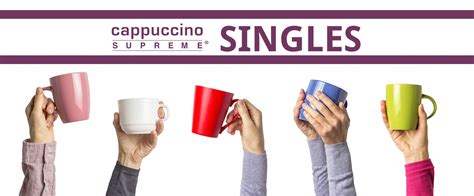 Cappuccino Supreme® single serve instant cappuccino mix