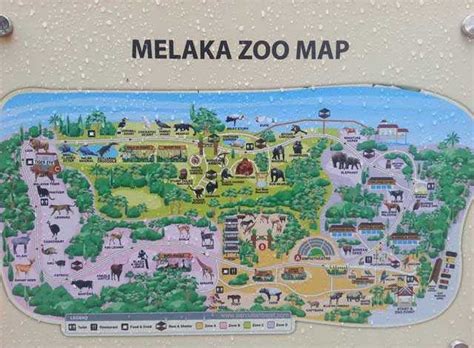 Zoo Melaka Map