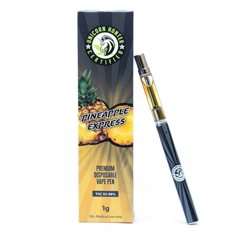 Unicorn Hunter | Pineapple Express Disposable Vape Pen – THC HERBALIST