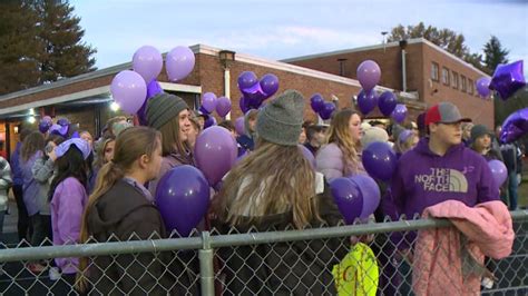 Forbush High commemorates student who died with balloon release | wfmynews2.com