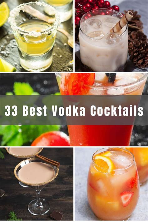 33 Best Vodka Cocktails (Easy Vodka Drinks) - IzzyCooking