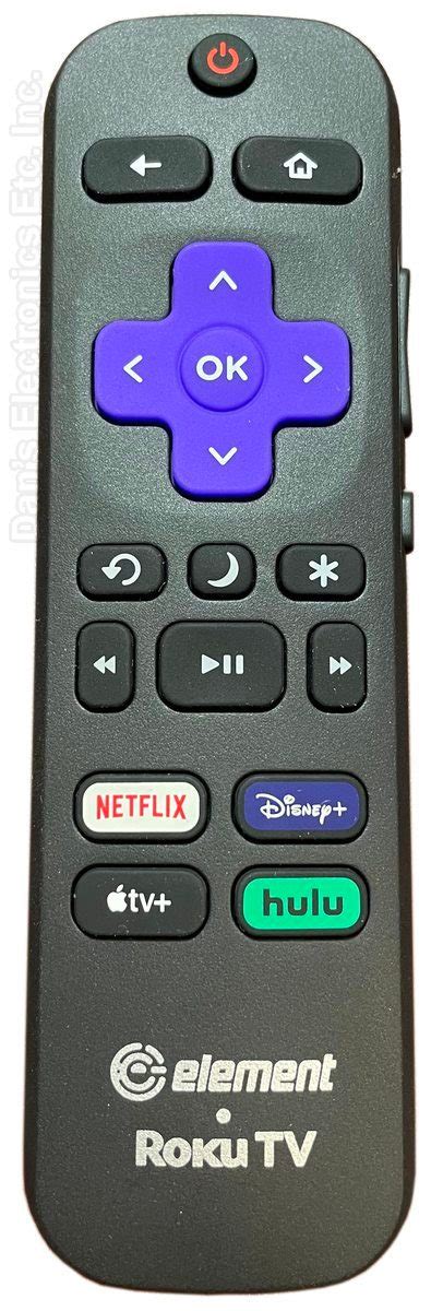 Buy Element RCAFIR For 2022 Roku -3226001044 TV TV Remote Control