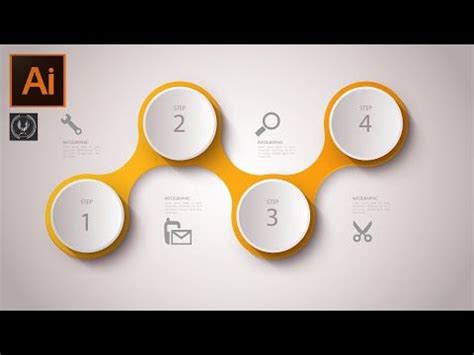 Adobe illustrator CC Tutorial - How to create an Infographic Design ...