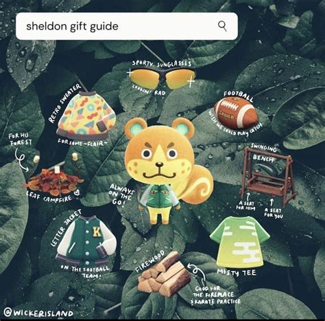 sheldon gift guide | Sheldon, Animal crossing characters, Animal crossing