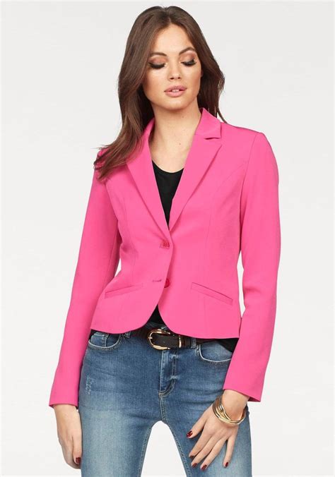 ROSA BLAZER -A blazer in pink convinces - ChoosMeinStyle in 2020 | Blazer, Petite blazer ...