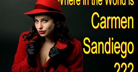 Where in the world is carmen sandiego map - senturintx