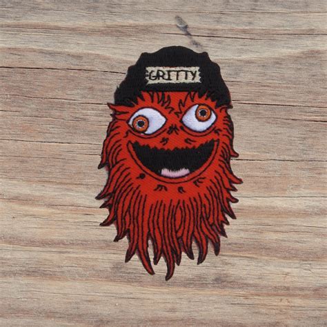 Philadelphia Flyers Gritty Mascot 3-inch Iron-on Patch - Etsy