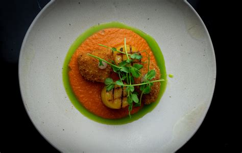 Fried Monkfish Cheeks & Romesco Sauce Recipe - Paris Eater