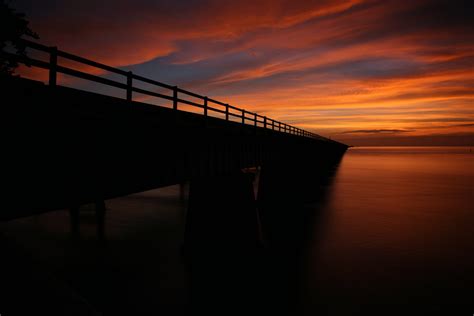 Old 7 Mile Bridge | Sunset at Old 7 Mile Bridge, Marathon, F… | Gayle E ...