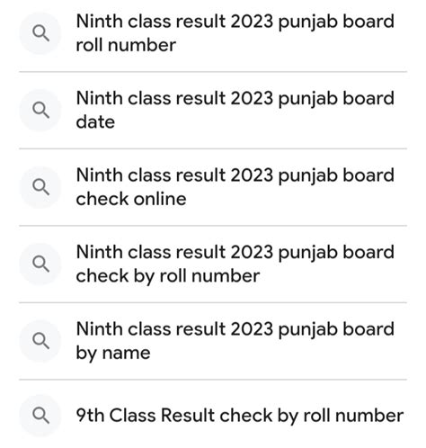 Class 9 Results 2023 – Check Results by Name and Roll Number 2024 - SEO Articles And Govt. Jobs