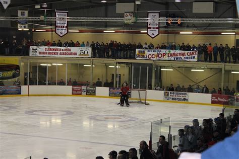 The Not-So-Typical Teenager: Hockey game - Clarenville Caribous