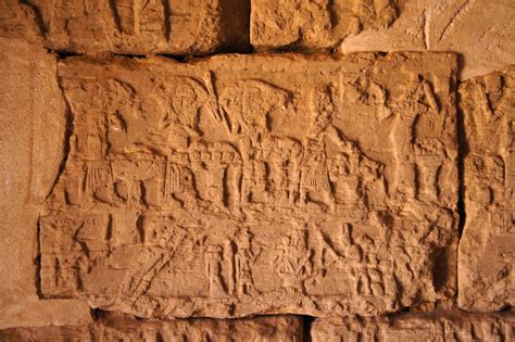 Meroe Pyramids - Wall relief inside the pyramids | These pyr… | Flickr