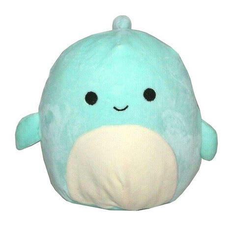 Squishmallow 8 inch Perry Dolphin Fish Plush Pillow Toy Blue - Walmart.com | Plush pillows ...