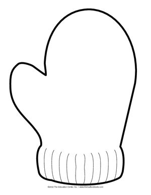 Free Mitten Outline Cliparts, Download Free Mitten Outline Cliparts png images, Free ClipArts on ...