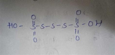 The number of SS bonds in H2S5O6 isCorrect answer is '4'. Can you ...