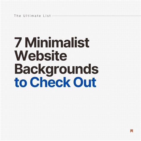 7 Minimalist Website Backgrounds to Check Out: The Ultimate List - HubPages