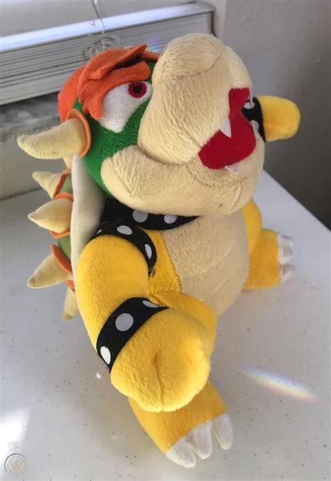 Super Mario Party 5 Bowser Plush Stuffed 2003 Rare Japan Nintendo ...