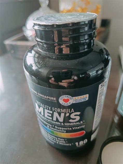 Men's multivitamins, Health & Nutrition, Health Supplements, Vitamins ...