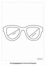 Free Sunglasses Coloring Page  Printables Kidadl sketch template