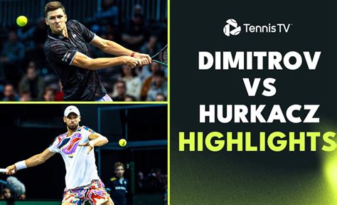 Grigor Dimitrov vs Hubert Hurkacz Match Highlights | Rotterdam 2023 ...