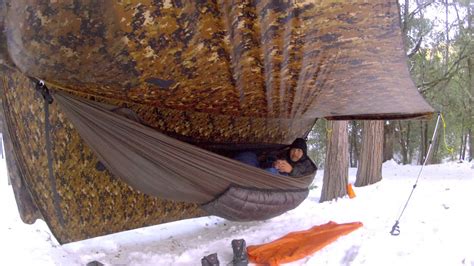 2013 Snow Hammock Camping at Mt Palomar - YouTube