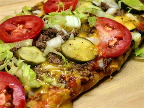 True Cheeseburger Pizza Recipe