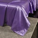 NTBED Satin Sheets Queen Lavender Luxury Silky Bed Sheets 1800 ...